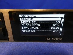 Tascam DA-3000 Stereo Master Recorder/ADDA Converter (works read ad)