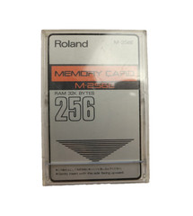 Roland M256E Memory Card w/ case – for various Roland Synths and Drum machines