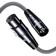 XLR Cables 6.6ft/2m Premium Microphone CableXLR Male to Female Balanced Micro…