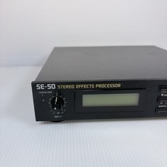 BOSS PRO SE-50 Stereo Multi Effects Processor Rack Mount Tested Working