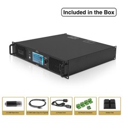 MODE Audio 2-Channel Amplifier 2 x 5100W RMS at 4-ohm Dante DSP FIR PFC (M30.2D)