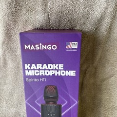 New MASINGO Bluetooth Karaoke Micro.Speaker Wireless Port.LED Light Display (E1)