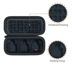 Compact Case for Wireless GO Gen 3/II Microphone – Protective Storage Bag, Black