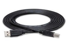 Hosa High Speed USB Cable, Type A To Type B, 15 Ft