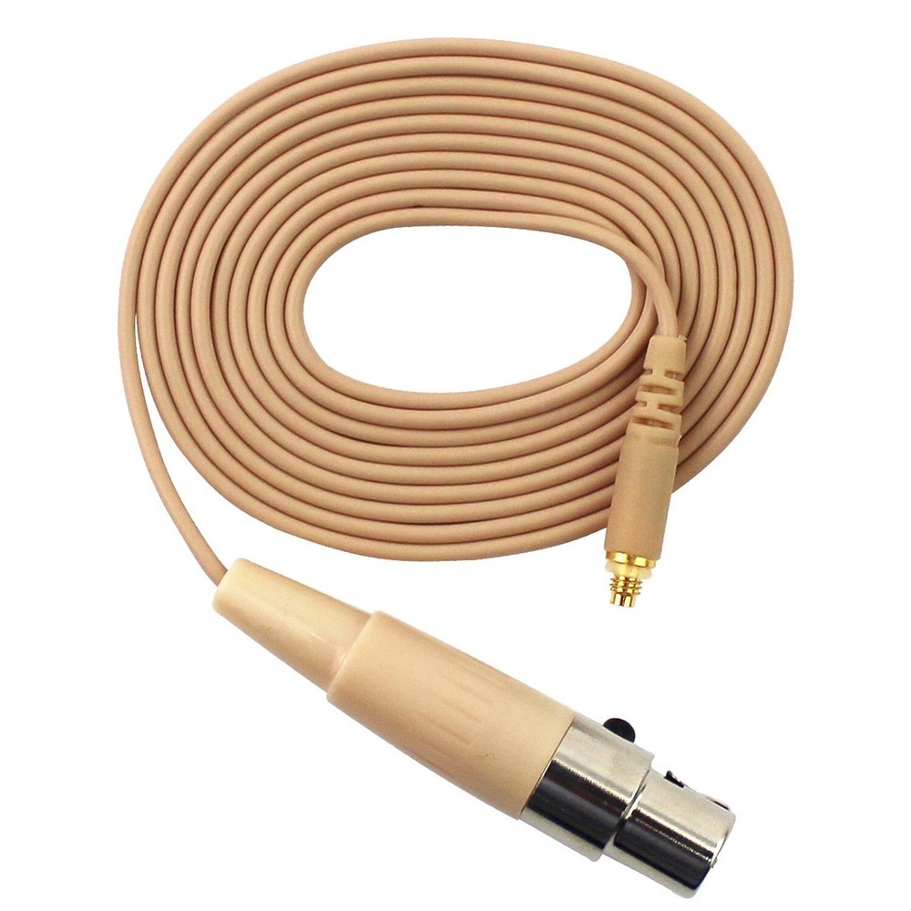 J K Mini XLR TA4F Detachable Cable for JK MIC-J 071S Headset Headworn Microph…