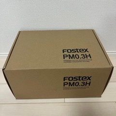 Fostex Active Speaker PM0.3H(B) Black with AC Adapter Mini-to-dual RCA Cable New