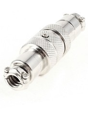 Compact Silver Tone 4 Pin Microphone Connector for Seamless Audio Integration