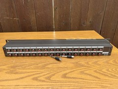 Tascam PB-32H Patch Bay 32 Channel 1/4 Phone RCA Audio Jack Panel TEAC Japan