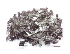 100pc Electrolytic Capacitor KY 10uF 50V +105℃ 5000hr Nippon Chemi-Con 5x11mm