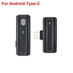 Wireless Lavalier Microphone Audio Video Recording Mini Mic For Android iphone