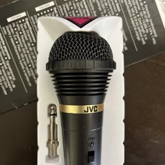 Jvc Dynamic Microphone MV-28 Black Amp Cord