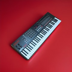 Akai MPK261 61-Key Semi-Weighted MIDI Keyboard Controller USB Pads Faders