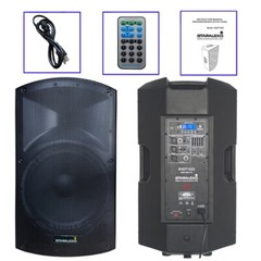 15″ 4000W PA Powered Speaker Active Karaoke Speaker Bluetooth TWS Audio Speaker