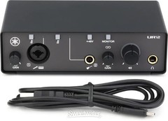 Yamaha UR12-MK3 USB-C Audio Interface – Black
