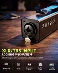 P30 in-Ear Monitor Amplifier, 16-Hour Rechargeable IEM Amp, Locking XLR/TRS I…
