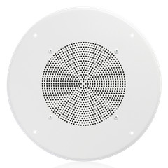 Atlas Sound HD72W 8-inch In-Ceiling Speaker with 4W 25V/70V Transformer