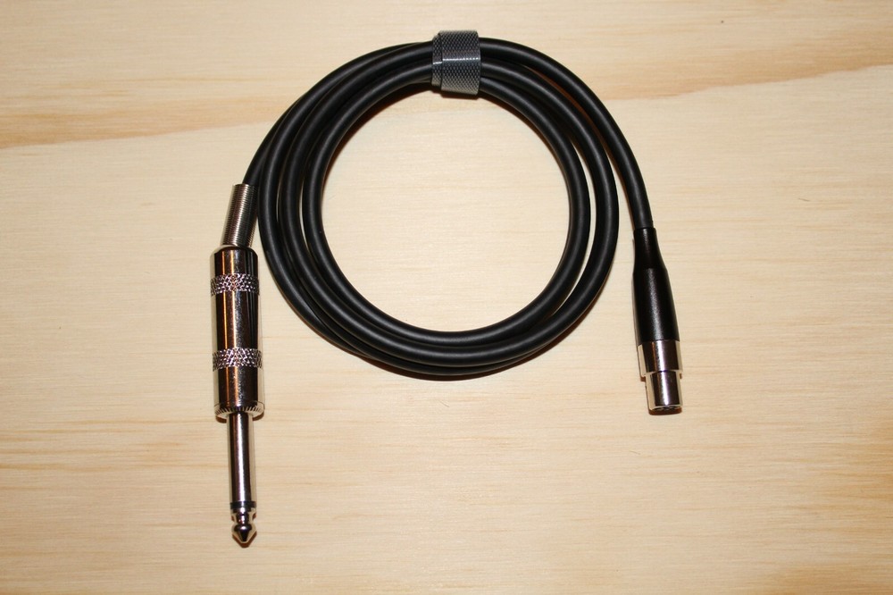Guitar Cable TA4F(4 pin mini XLR) to 1/4″ for Shure Wireless Transmitters *NEW*