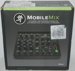New Mackie MobileMix Portable 8-Channel USB Powered Mixer-Live Sound & Streaming