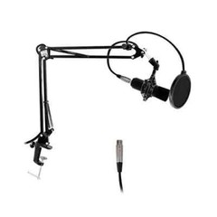 Pyle PMKSH01 Suspension Boom Scissor Microphone Stand Table Mount lot of 12