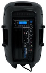 Rockville RPG102K Dual 10″ Powered Speakers DJ PA System Bluetooth+Mic+Stands