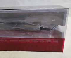 SONY ELECTRET CONDENSER MICROPHONE ECM-19B Made in Japan