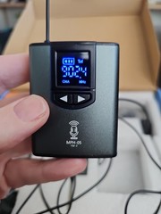 Wireless Headset Lavalier UHF Wireless Microphone System MPH-05 YM-2 | TESTED