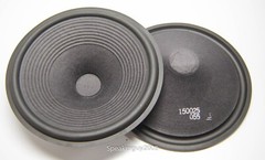 Pr. 12″ Paper Speaker Cones / Passive Radiators — Recone Parts — 150025