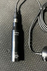 Audix Micro-D Mini Condenser Microphone, Shockmount & Mini XLRf Cable