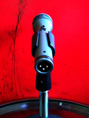 Vintage RARE 1980s Astatic CTM88 dynamic cardioid microphone w clip Low Z 960 #3