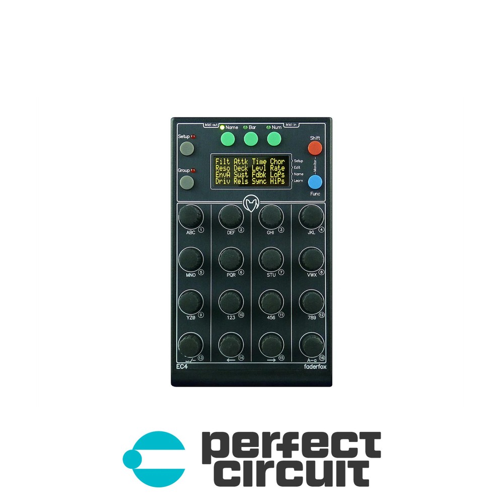 Faderfox EC4 USB MIDI Encoder DAW CONTROLLER DEMO – PERFECT CIRCUIT