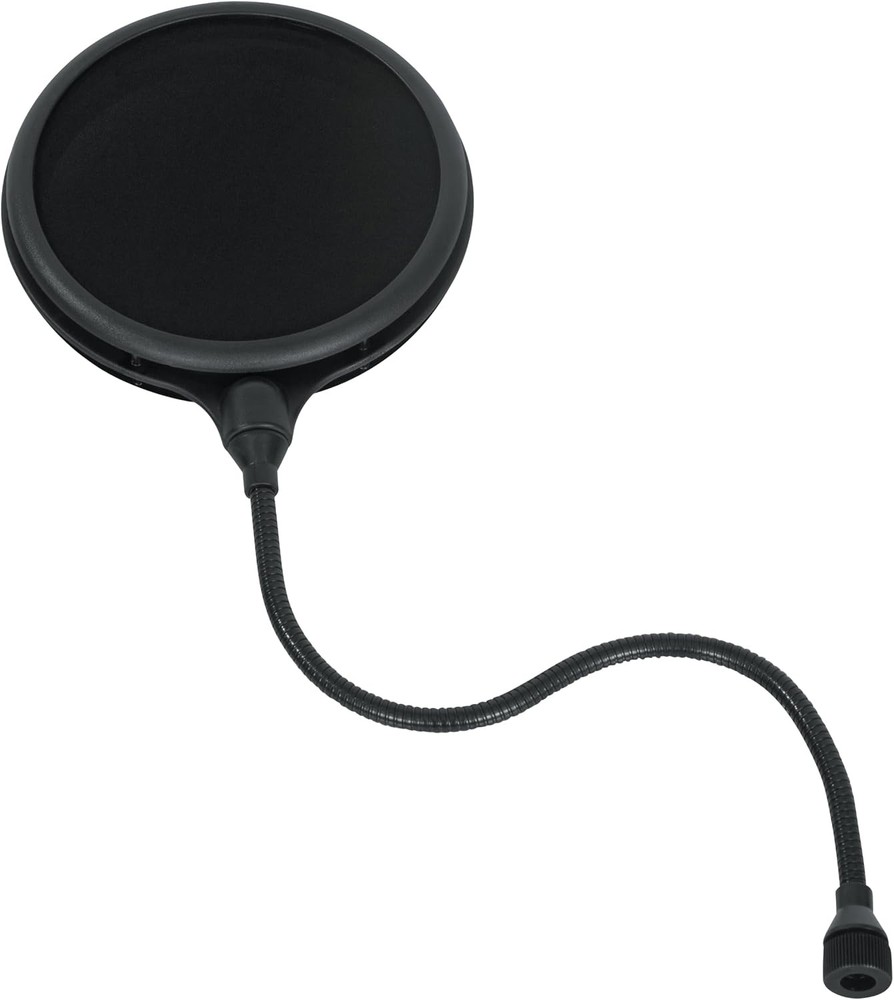 Split Level Double Layered Pop Filter with Attachment Clamp Fits Most Standard
