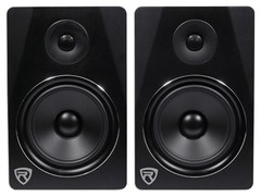 Rockville APM8B 8″ 2-Way 500W Active/Powered USB Studio Monitor Speakers Pair