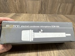 Sony ECM-18 N Electret Condenser Microphone in original box – Japan