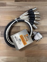 Live Wire Advantage Cable 25 Pin DSUB To 8 Channel XLRM Fan
