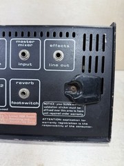 Sunn Alpha Four Vintage 4-Channel 100W PA Mixer Amp Reverb USA 70s