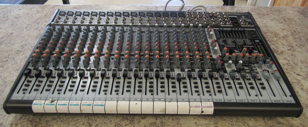 Behringer SX2442FX Eurodesk 24-Channel Recording / Sound Console Mixer