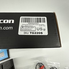 Wireless Headset Alvoxcon Single UHF Wireless Lavalier Microphone TG-2s / CK220
