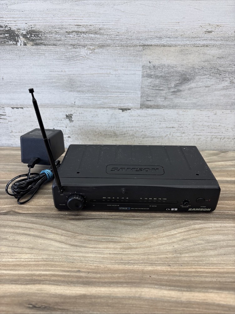 Samson Stage 5 VHF Wireless System CH5 ST5 Receiver & Belt Transmitter