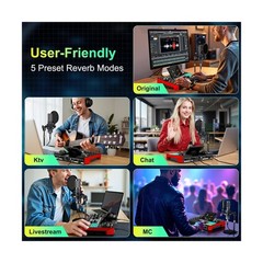 neculogy G10 Podcast Equipment Bundled with Audio Mixer Integrated Podcast Pr…
