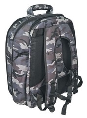 Rockville Travel Case Camo Backpack Bag For Allen & Heath ZED14 Mixer