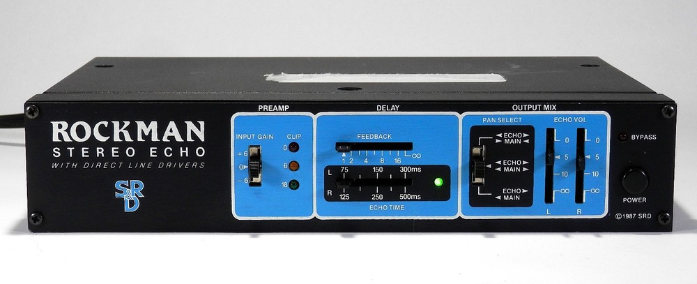 Rockman Stereo Echo – Vintage Analog Delay, Echo and Pseudo-Reverb