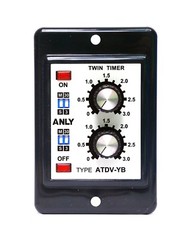 1pc Industrial Twin Timer ATDV-YB 3S – 30M AC240V 50Hz 60Hz ANLY Taiwan 240VAC