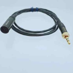3.5mm 1/8″ Locking Plug To Mini XLR TA5M 5Pin Cable For Microphone Transmitter