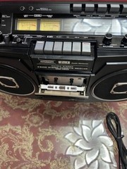 Marantz CRS-4800 SUPERSCOPE Boombox Double Cassette Deck AM/FM Radio Rare