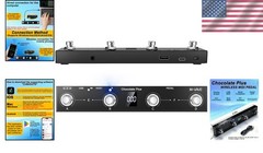 Advanced Wireless 4 Button MIDI Foot Controller – Compact Design for Musicians
