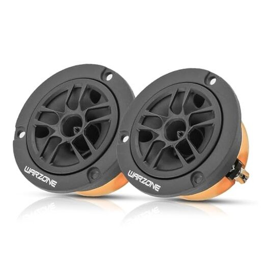 Warzone 2X WZ30TW 2.94-Inch Super Tweeter Speaker, 4 Ohm, 1300W Total Max