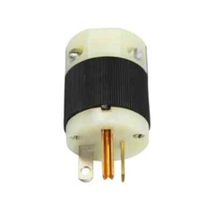 LOT 10x Hubbell HBL5366C AC Male Edison NEMA 5-20P Plug 15A 125V Connector CL/BK