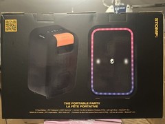 NEW Skullcandy Stomp Portable Waterproof Bluetooth Speaker With LED Lighting
