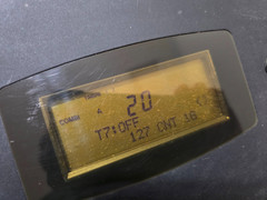 KORG X3 X2 N264 N364 Synthesizer Original „Optrex“ LCD Display.