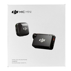 DJI Mic Mini (1 TX + 1 RX) Compact Wireless Microphone System (Black)
